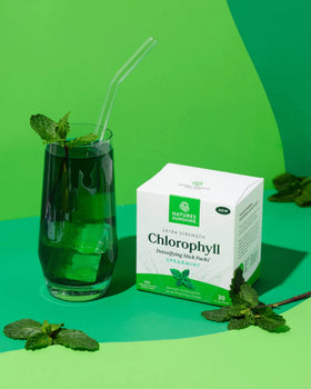 Emballage des Stick Packs de Chlorophylle Nature's Sunshine menthe