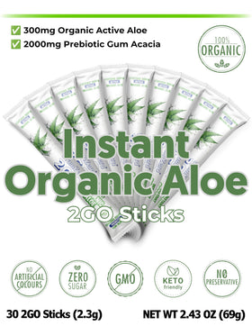 Emballage des sticks GramZero 2GO Aloe Vera 118g