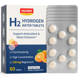 Emballage des tablettes d'hydrogène moléculaire NUISM 60ct