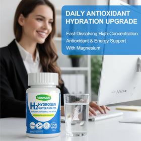 Emballage des tablettes d'hydrogène Vitarevive