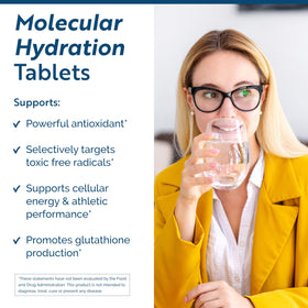 Emballage des tablettes H2 Absorb avec mention 60 unités