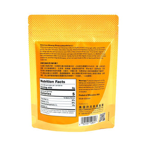 Emballage des tranches de ginseng Hsu's à l'intérieur de la boîte