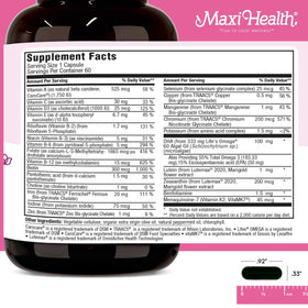 Emballage des Vitamines Prénatales DHA Maxi Health