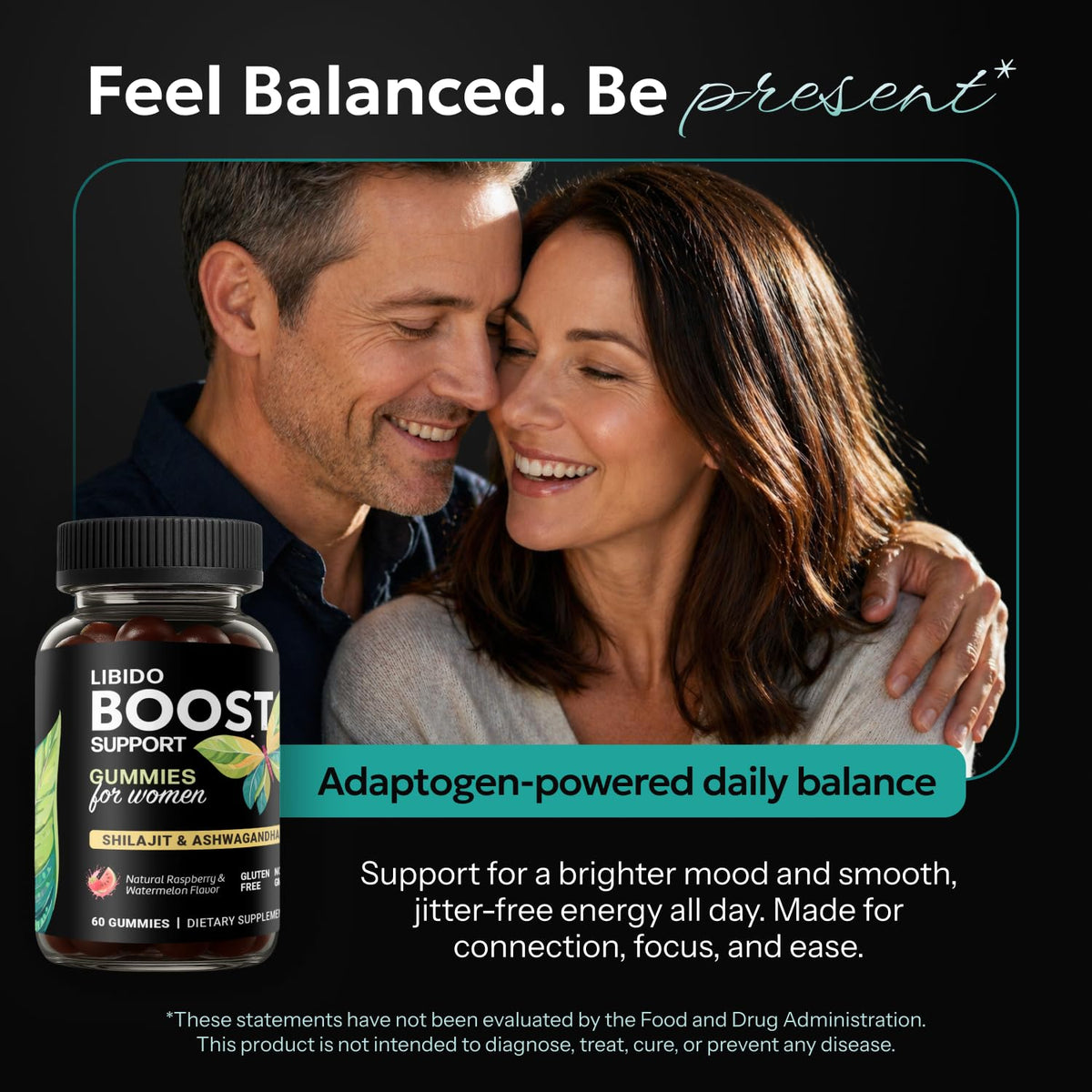 Emballage discret des gummies Enyvia pour la libido