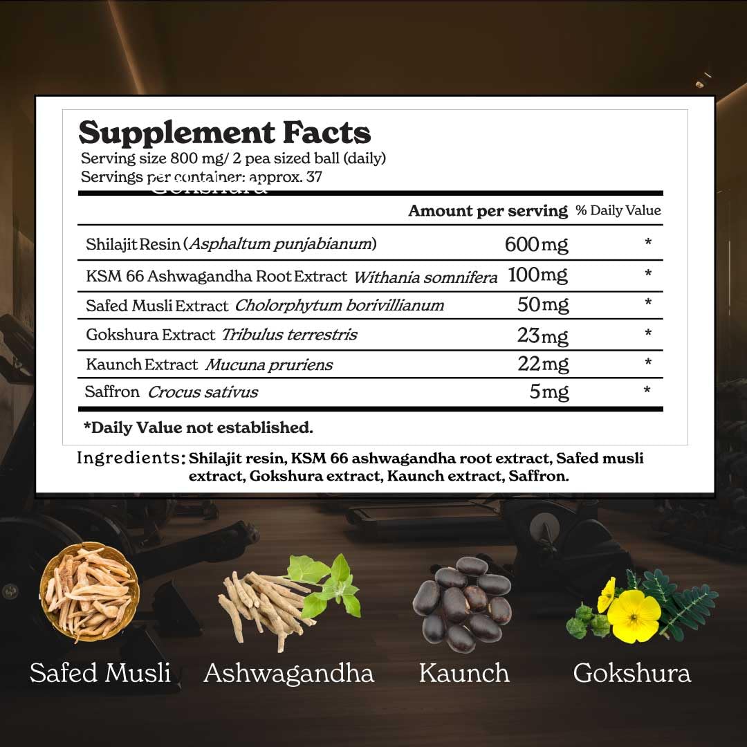 Emballage du Better Alt Shilajit Gold+ 30g
