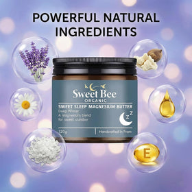 Emballage du beurre de magnésium Sweet Bee Organic 150g