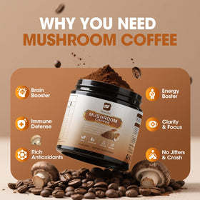 Emballage du café de champignon B BEWORTHS