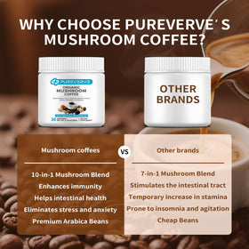 Emballage du café de hongos Pureverve