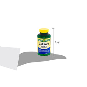 Emballage du calcium 600mg avec information nutritionnelle