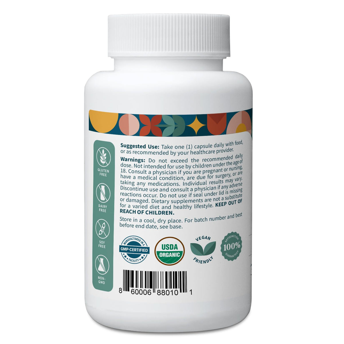 Emballage du complément alimentaire Ail Bio Pattern Wellness
