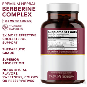 Emballage du complément alimentaire Berbérine PLANT.O NUTRITION