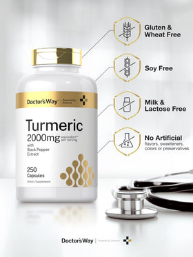 Emballage du complément alimentaire Curcuma Doctor's Way