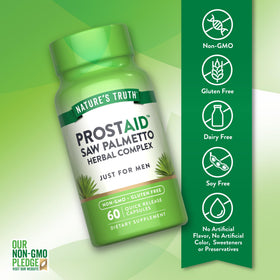 Emballage du complément alimentaire Nature's Truth Prostate