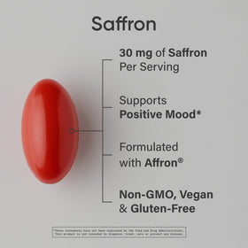 Emballage du complément alimentaire Saffran Sports Research