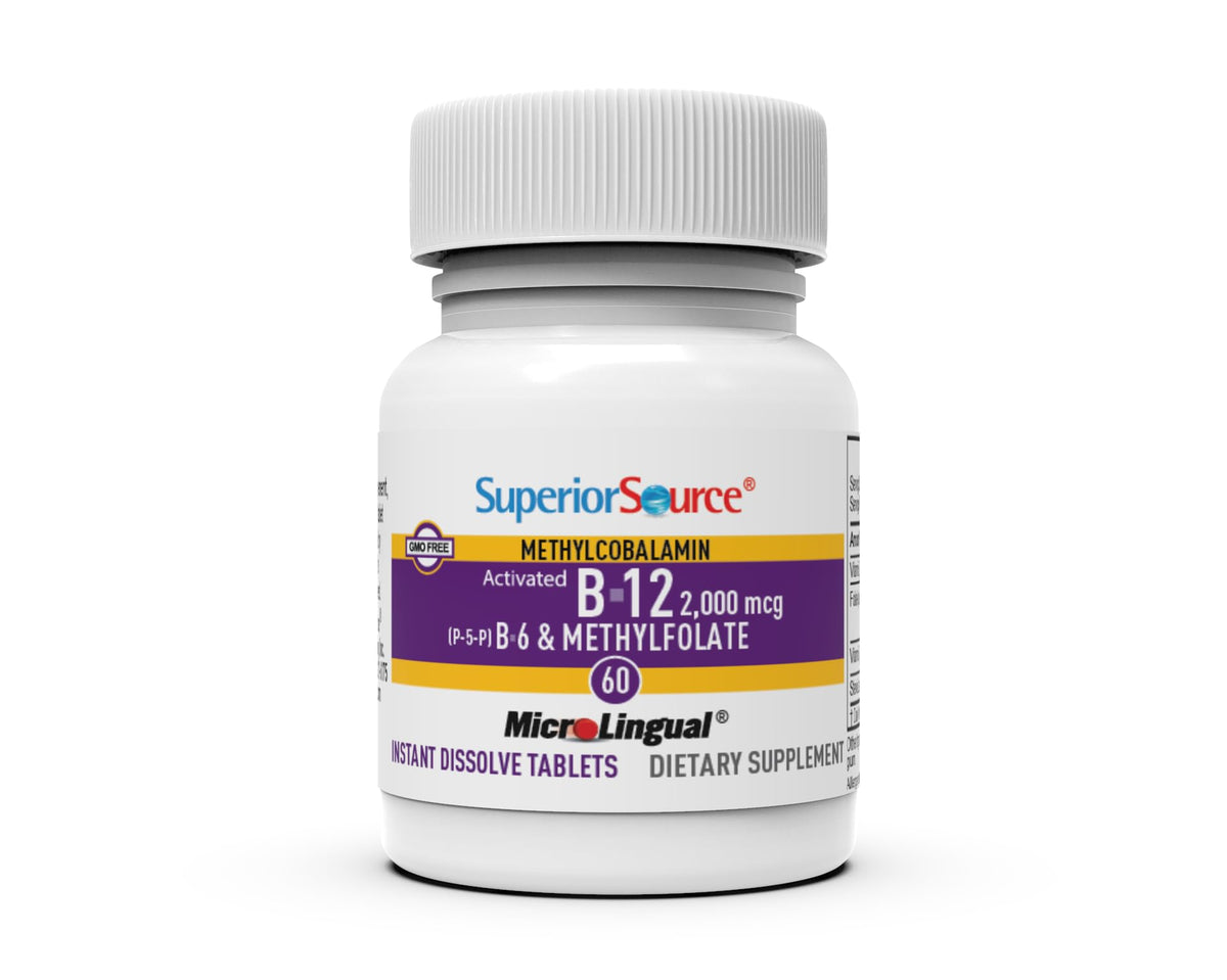 Emballage du complément B-12 Methylcobalamine 2000 mcg