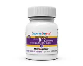 Emballage du complément B-12 Methylcobalamine 2000 mcg