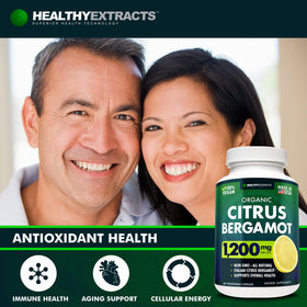 Emballage du complément Bergamote Citrus Healthy Extracts de face