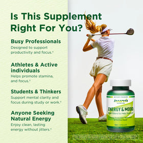 Emballage du complément INNERVISNUTRITION avec 150 capsules
