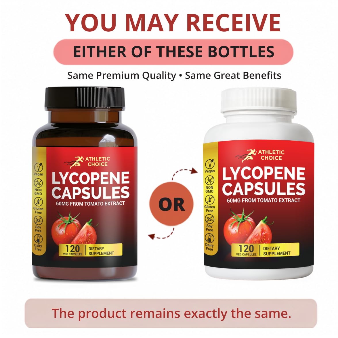 Emballage du complément Lycopène Athletic Choice