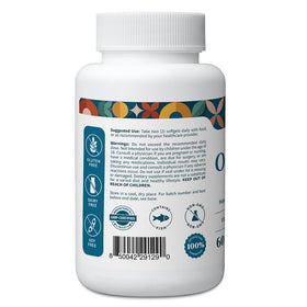 Emballage du complément Omega 3 Pattern Wellness
