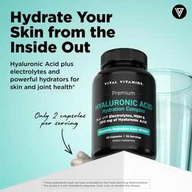 Emballage du Complexe d'Hydratation Vital Vitamins avec Acide Hyaluronique