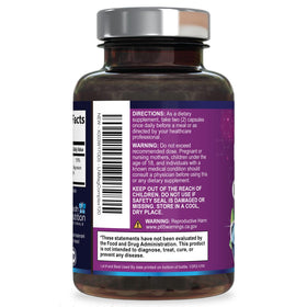 Emballage du complexe de magnésium 500mg sur une table