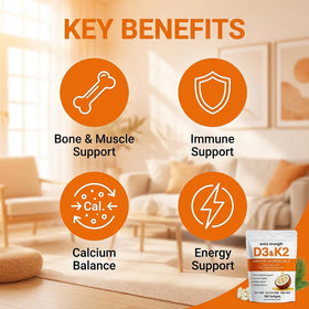 Emballage du complexe IRMI Vitamine D3 K2 Magnésium