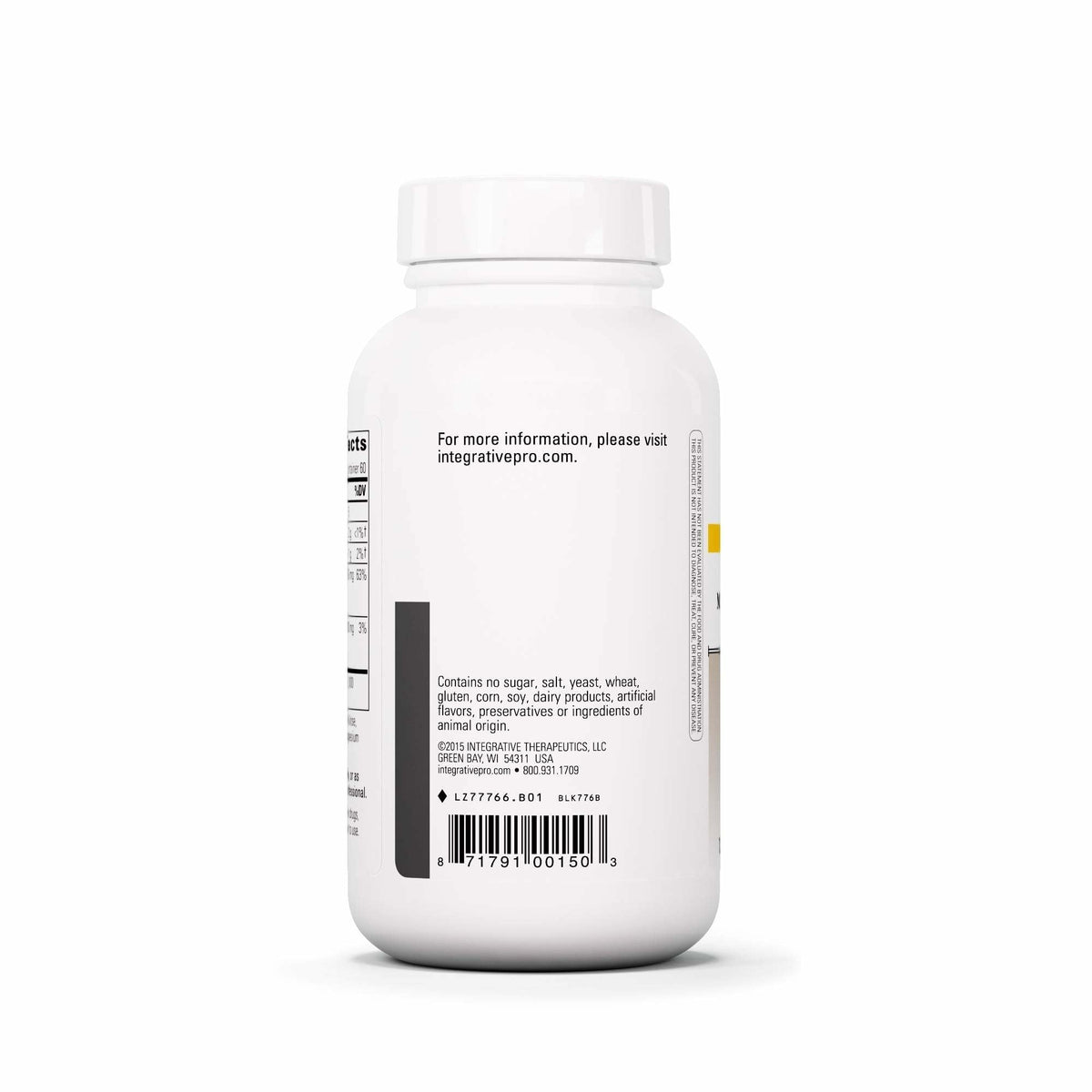 Emballage du Complexe Magnésium Potassium, côté