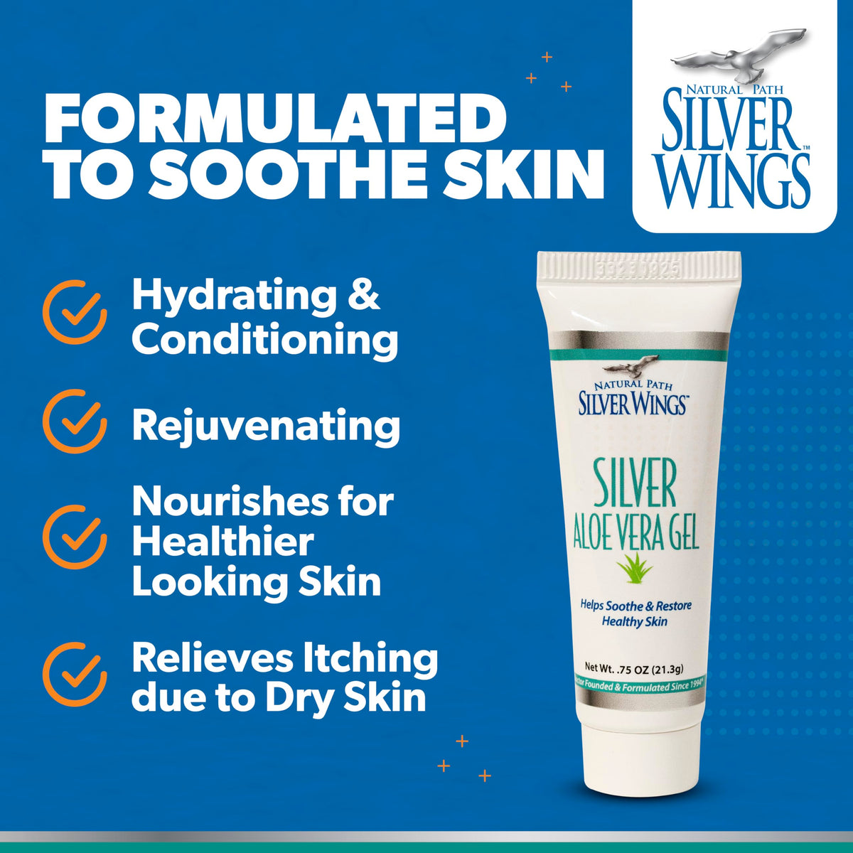 Emballage du gel à l'Argent Colloïdal 200ppm Natural Path Silver Wings