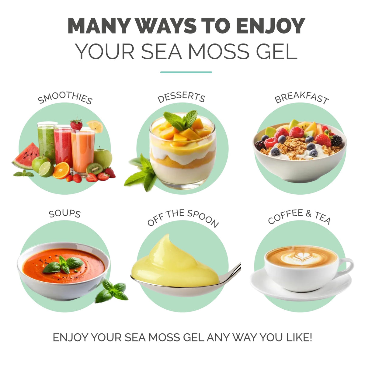 Emballage du Gel de Mousse Marine Irlandais Ananas 16 oz