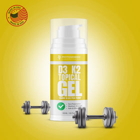Emballage du Gel Topique Vitamine D3 K2 ANDROGENESIS