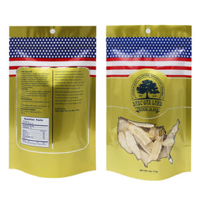Emballage du ginseng américain DABC OAK LAND vu de face