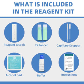 Emballage du kit de test anémie ferriprive krojpen