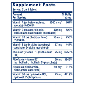 Emballage du Life Extension Multivitamine One-Per-Day 60 comprimés