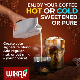 Emballage du mélange de café WIXAR NATURALS 150g