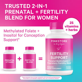 Emballage du Pack de Fertilité Pink Stork - dimensions 22,4 × 15,9 × 5,9 cm