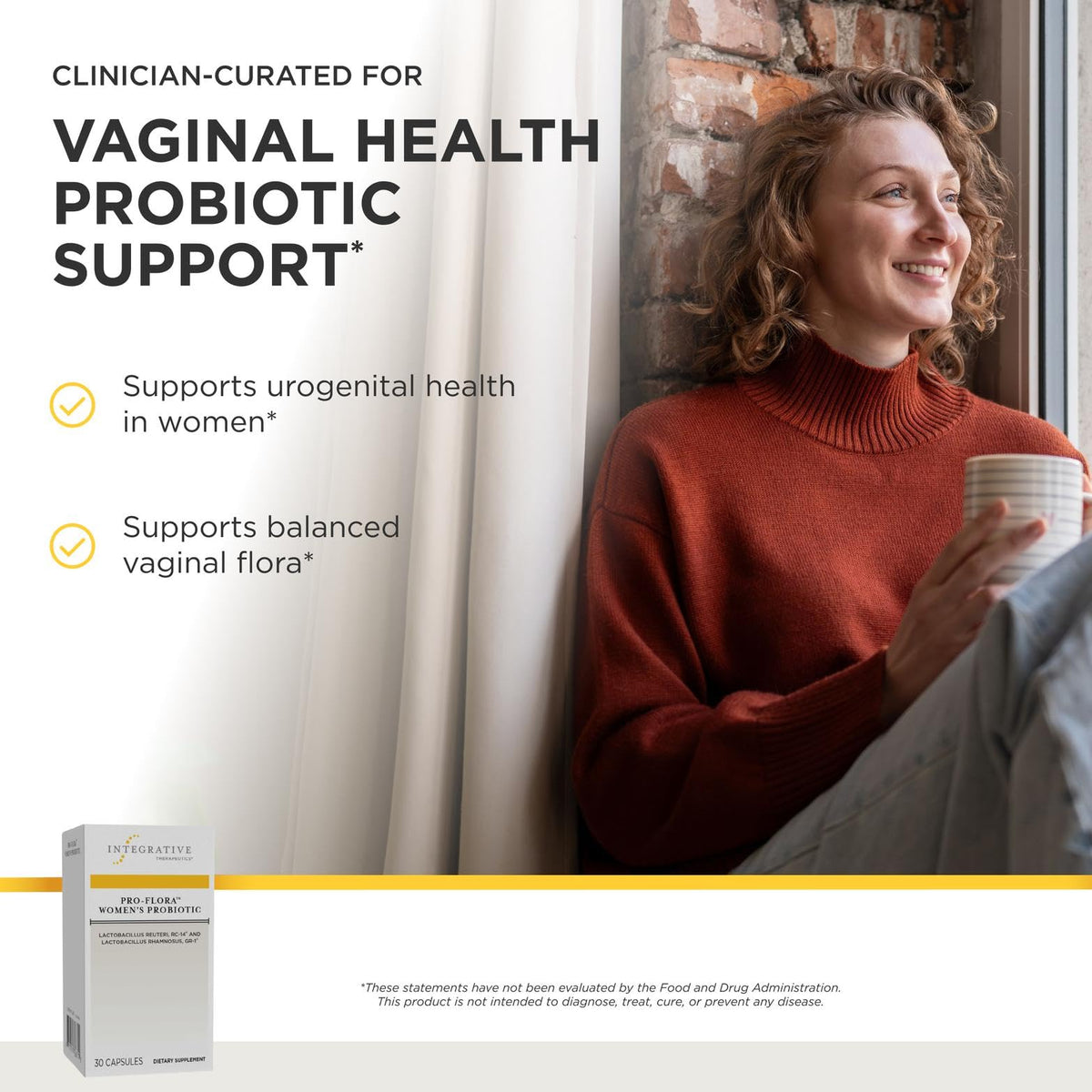 Emballage du Pro-Flora Probiotique Femme 30 capsules