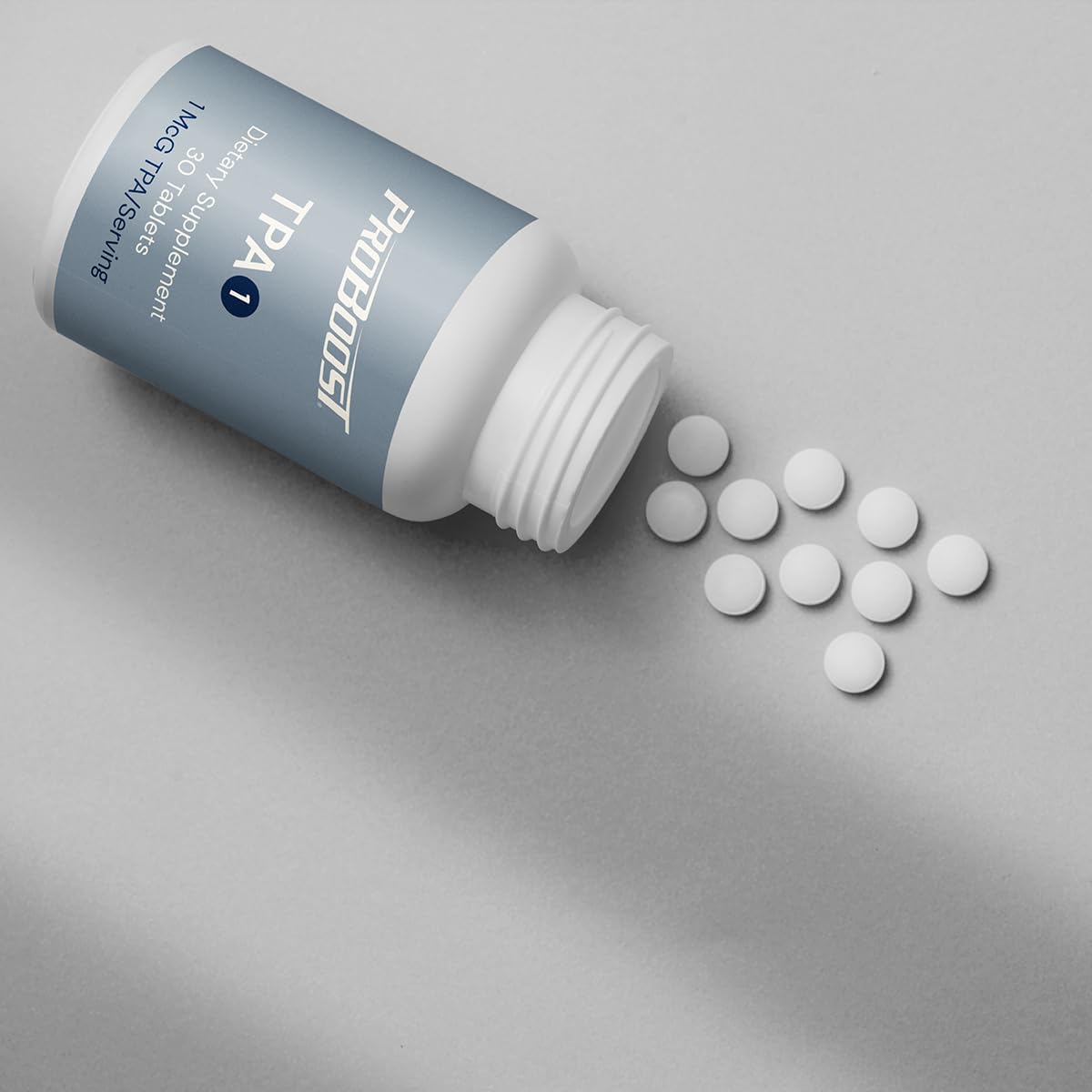 Emballage du ProBoost Thymic Protein A avec les comprimés visibles