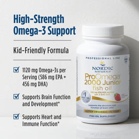 Emballage du ProOmega 2000 Jr. de Nordic Naturals