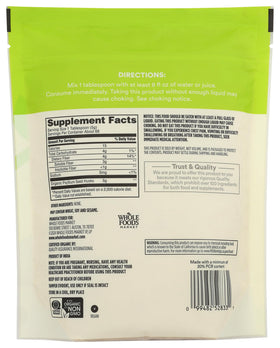 Emballage du psyllium husk 365 by Whole Foods Market