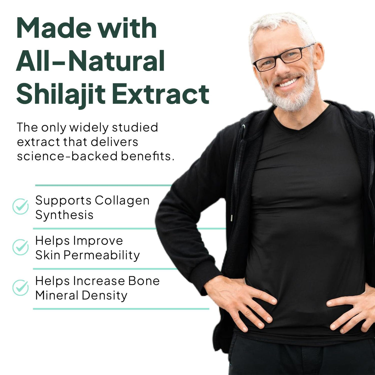 Emballage du Shilajit Organics Ocean, 6 bouteilles
