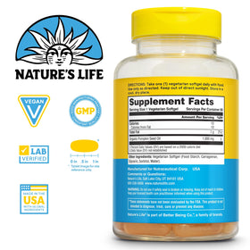Emballage du supplément d'Huile de Graines de Citrouille 1000mg