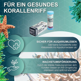 Emballage du Tunze Coral Gum Instant adhésif 120g
