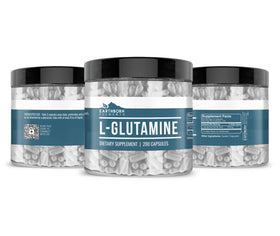 Emballage Earthborn Elements L-Glutamine 200 capsules