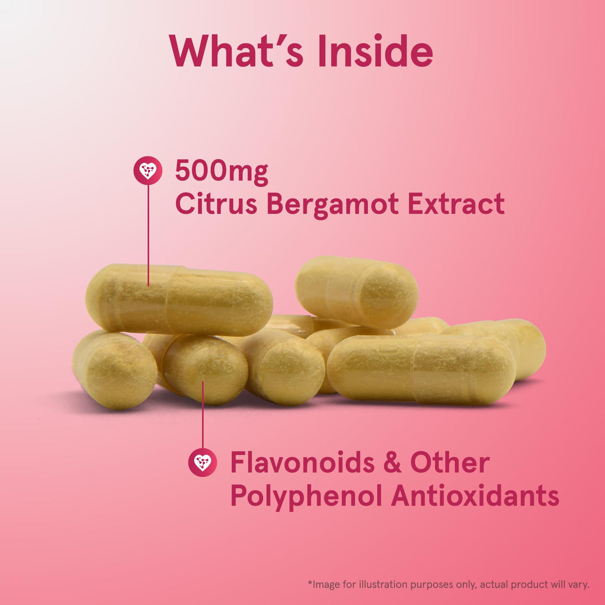 Emballage Jarrow Formulas Citrus Bergamot 500 mg sur fond blanc