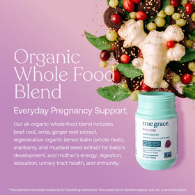 Emballage recyclable de la multivitamine prénatale True Grace