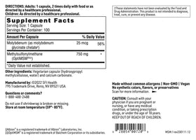 Emballage SFI Health MSM 750 mg 100 capsules