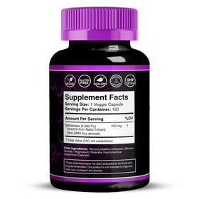 Emballage WELLNESS LABSRX Nattokinase 5000 FU 120 capsules