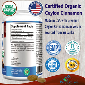 Emballage YUMMYVITE Cannelle de Ceylan 1000mg