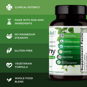 EMERALD LABS B-Healthy 60 capsules avec verre d'eau